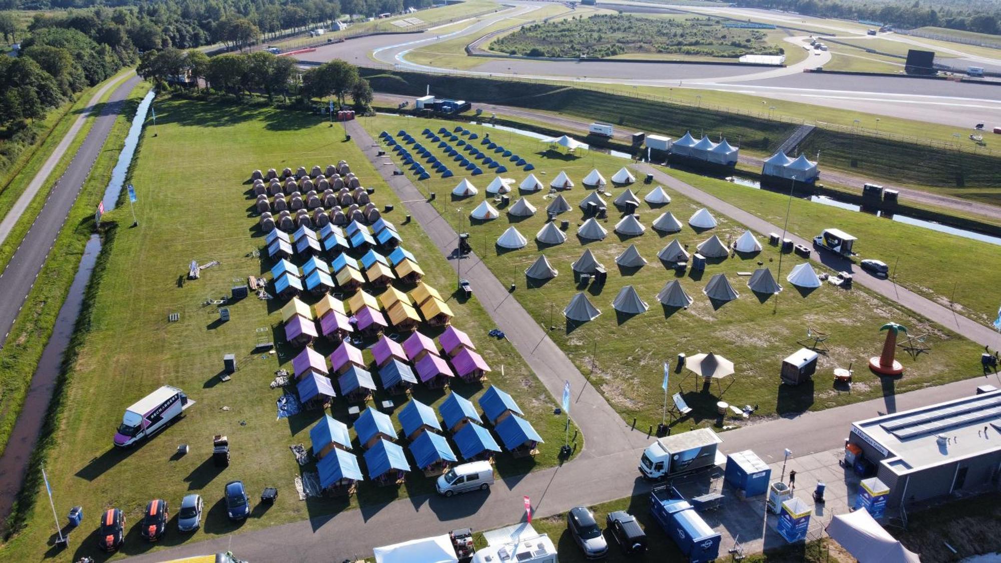 100 Jaar Tt Circuit Assen 2025 Glamping Incl Stroom Extérieur photo